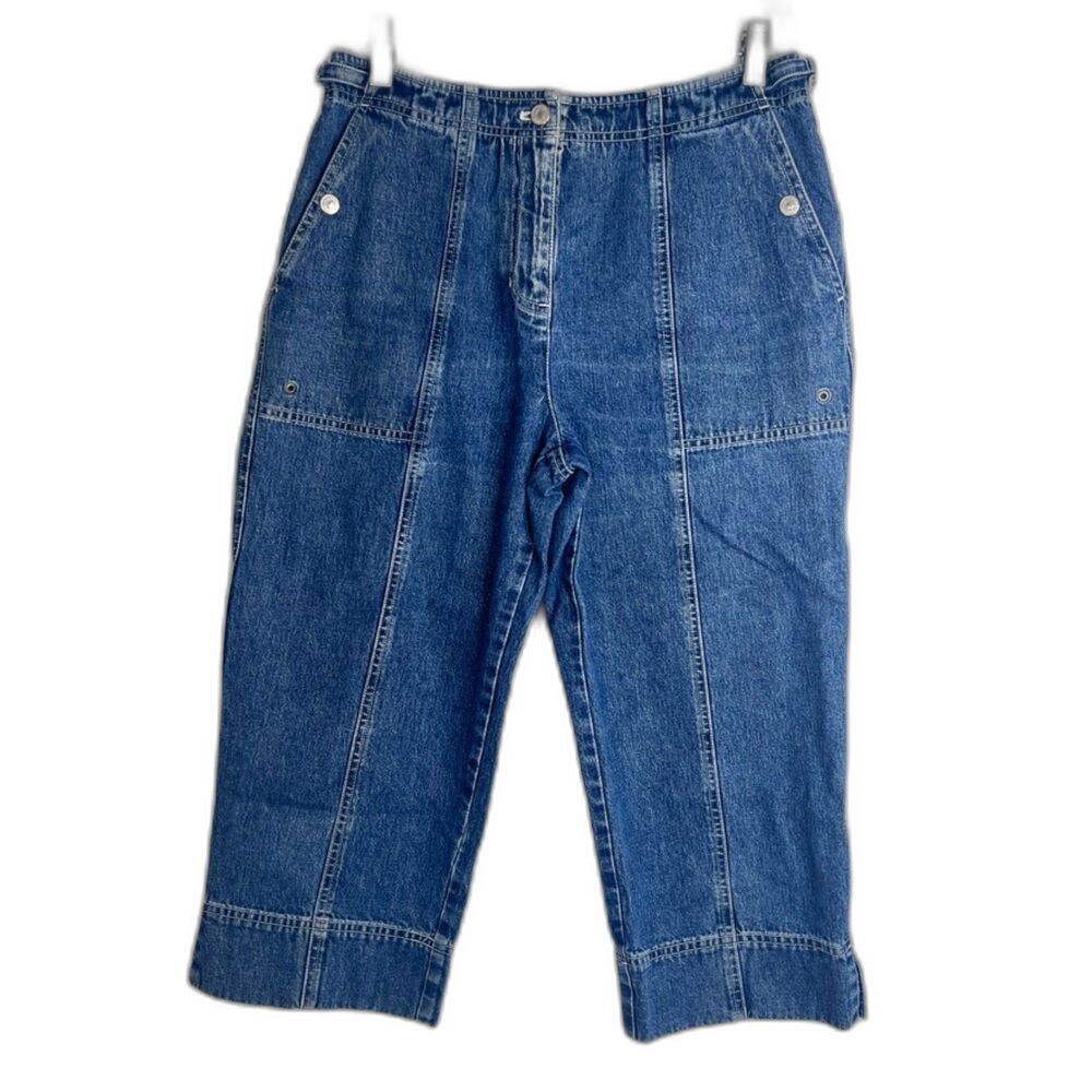 Lauren Ralph Lauren Jeans Co Retro Y2K Cropped Capri Denim Pants Size 6P